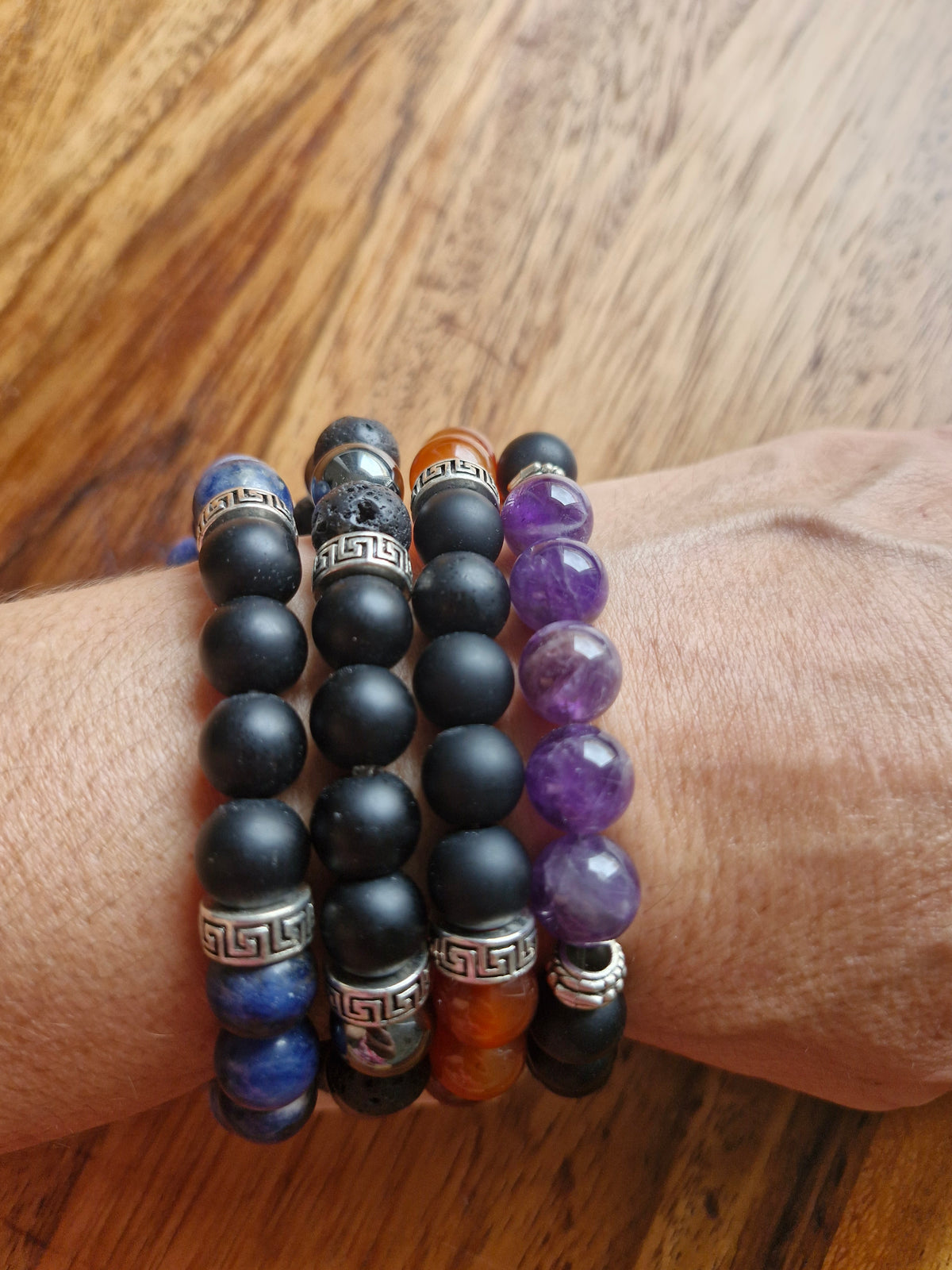 Bracelet billes 10 mm au choix