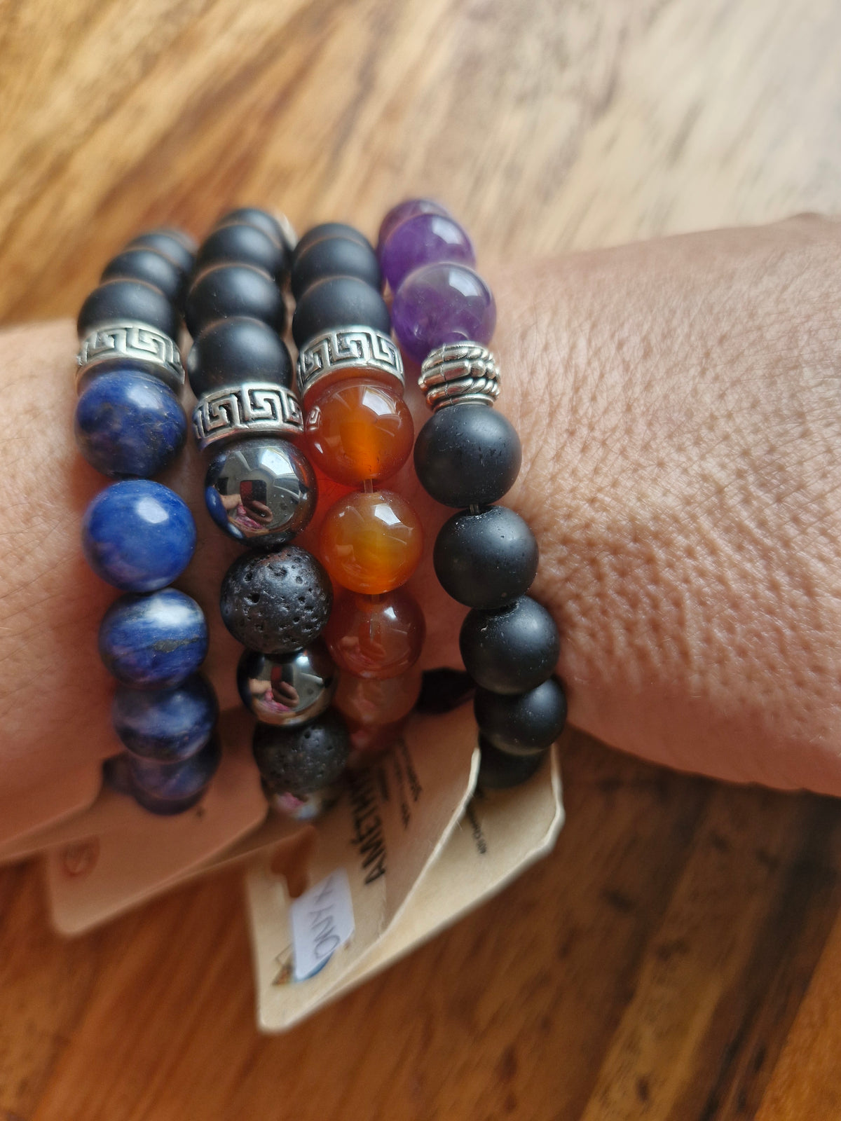Bracelet billes 10 mm au choix