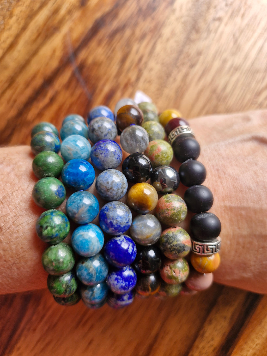 Bracelet billes 10 mm au choix