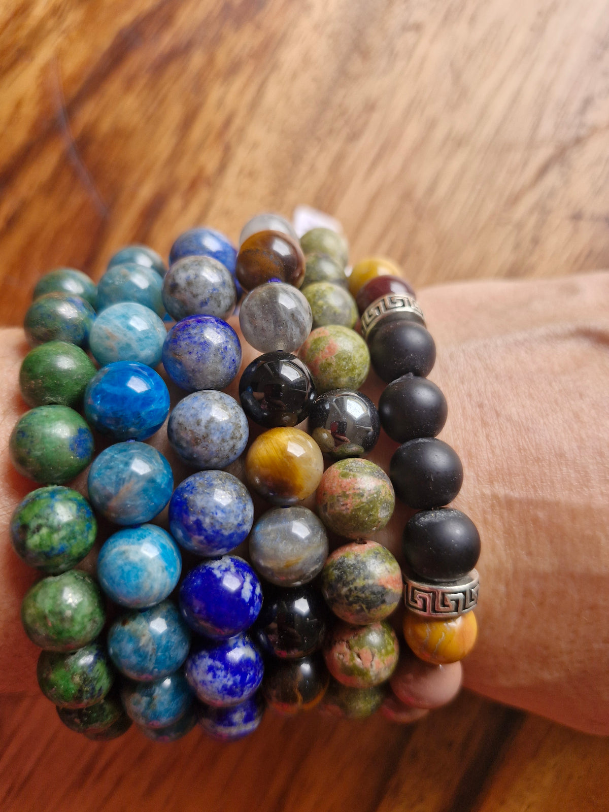 Bracelet billes 10 mm au choix