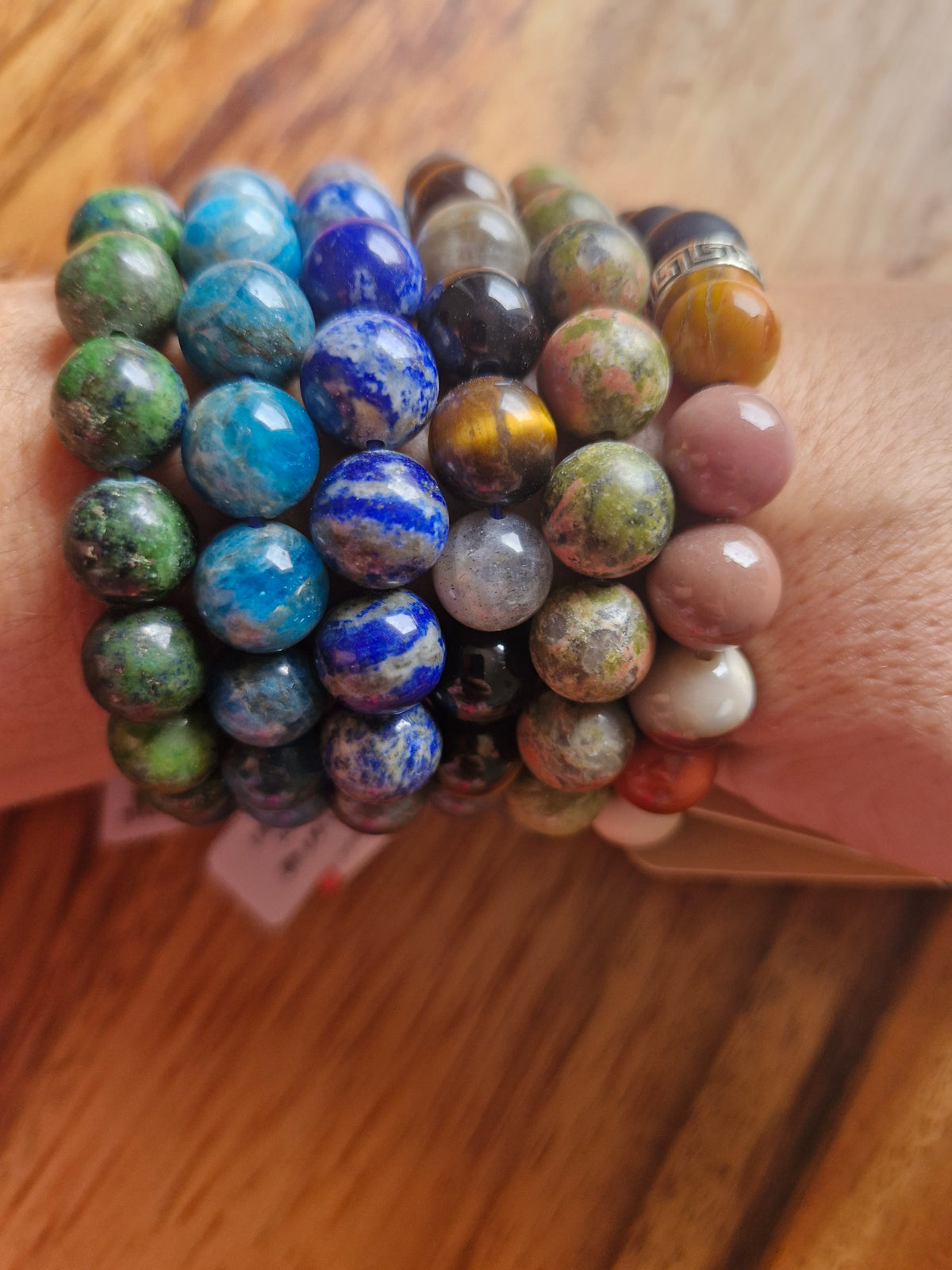 Bracelet billes 10 mm au choix