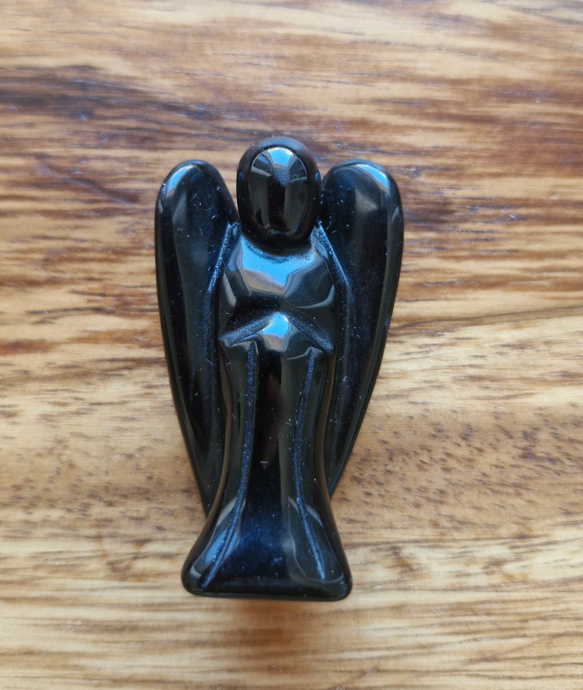 Ange en pierre naturelle – Figurine de collection | Lithothérapie