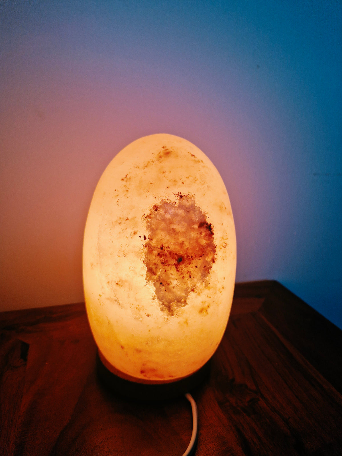 Lampe de sel d'Himalaya forme au choix