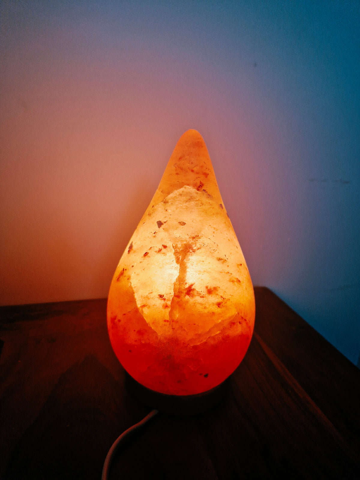 Lampe de sel d'Himalaya forme au choix