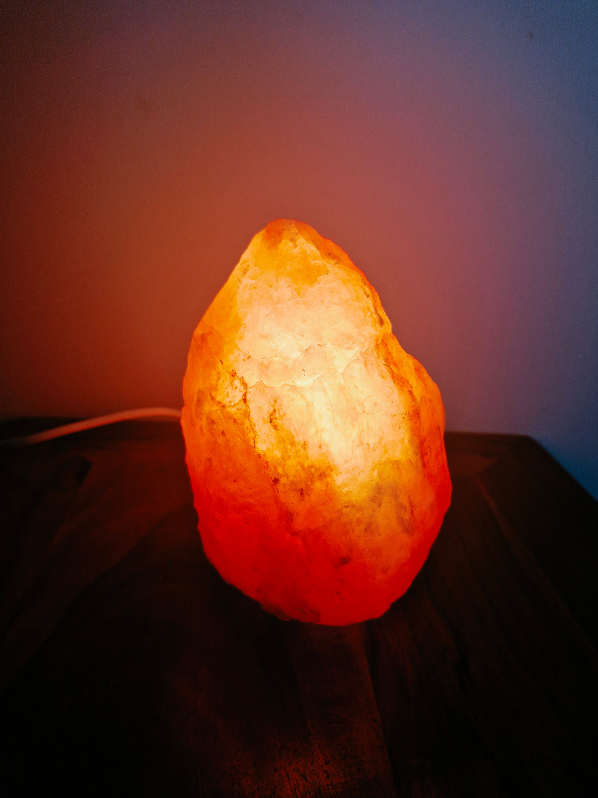 Lampe de sel d'Himalaya forme rocher au choix