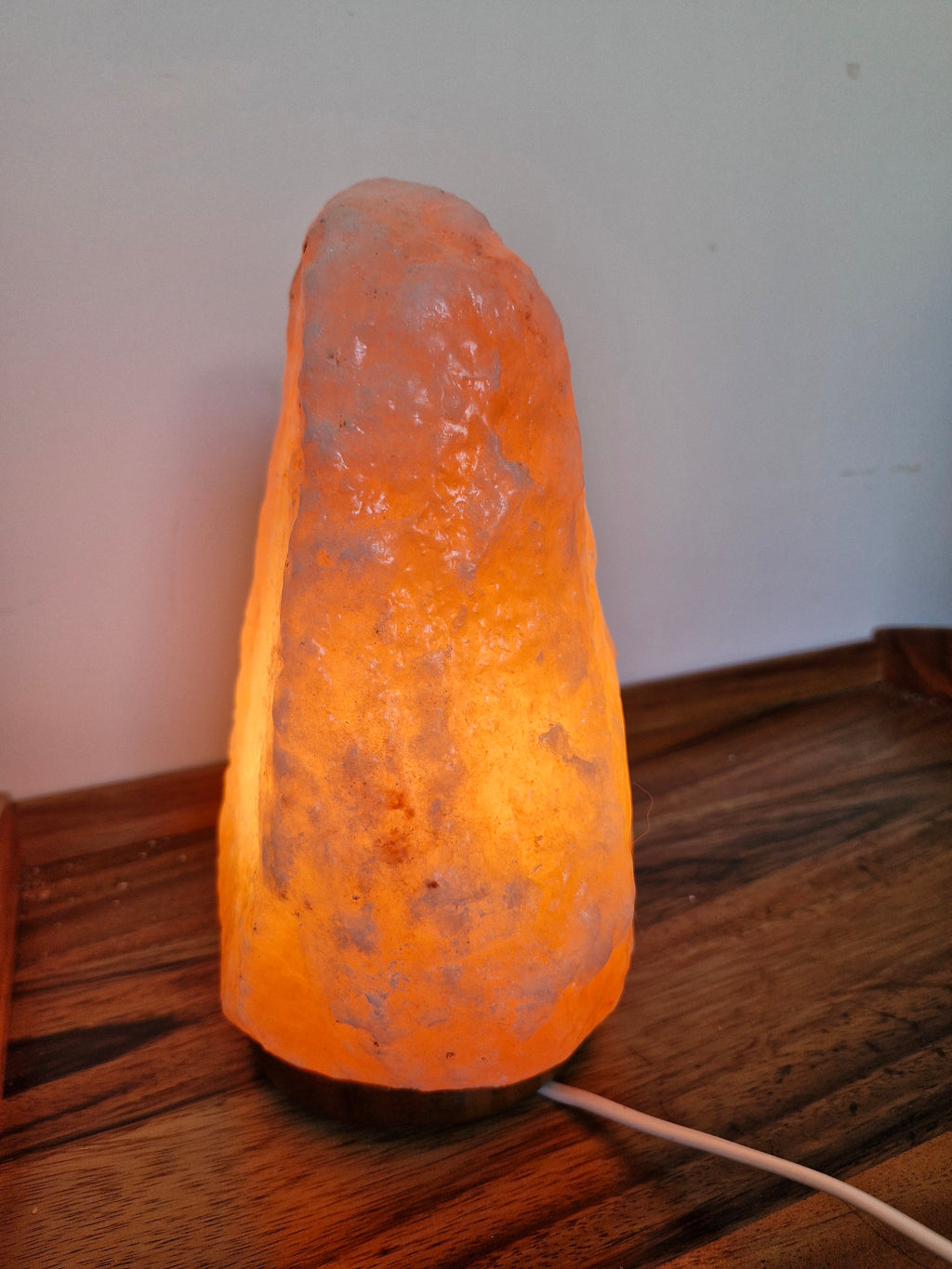 Lampe de sel d'Himalaya forme rocher au choix