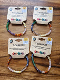 Bracelet billes enfant 7 chakras