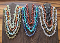 Collier baroque en minéraux bruts