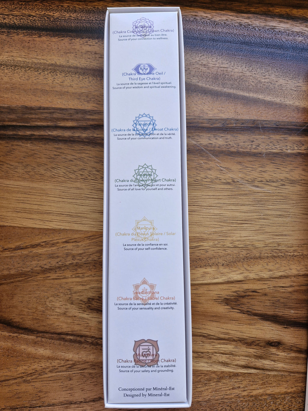 Boite de 7chakras