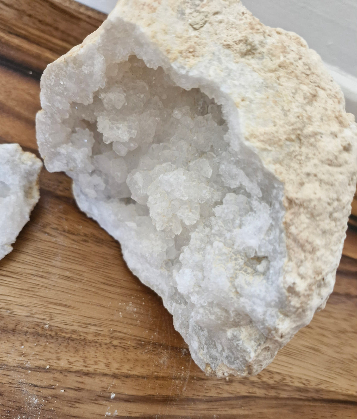 Géode de Cristal de roche naturelle