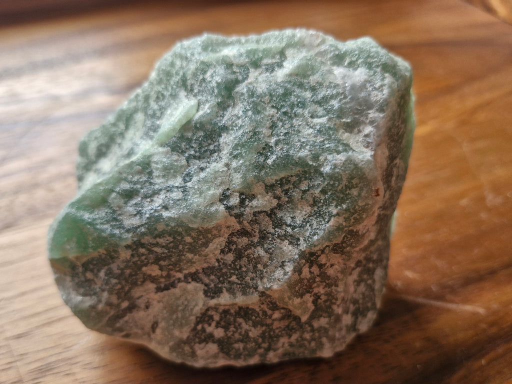 Aventurine une face polie