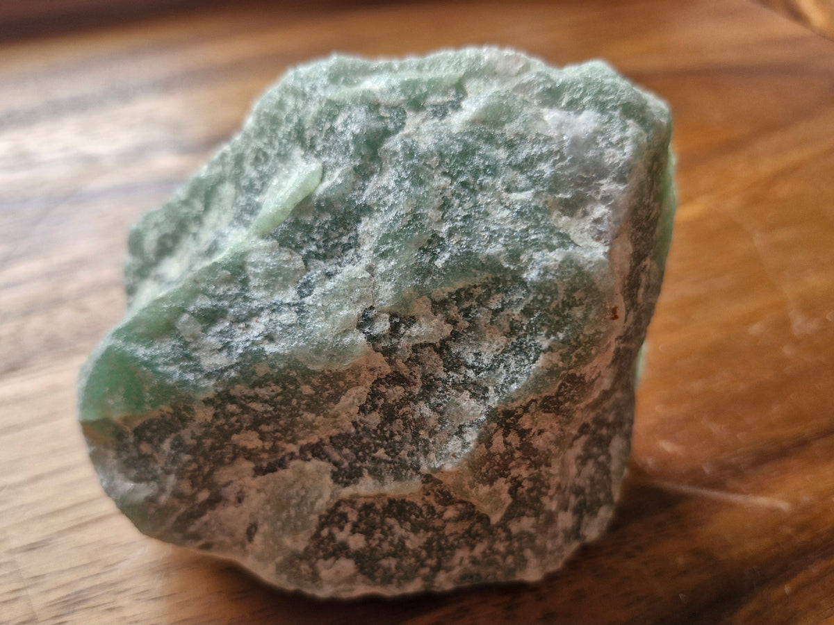 Aventurine une face polie