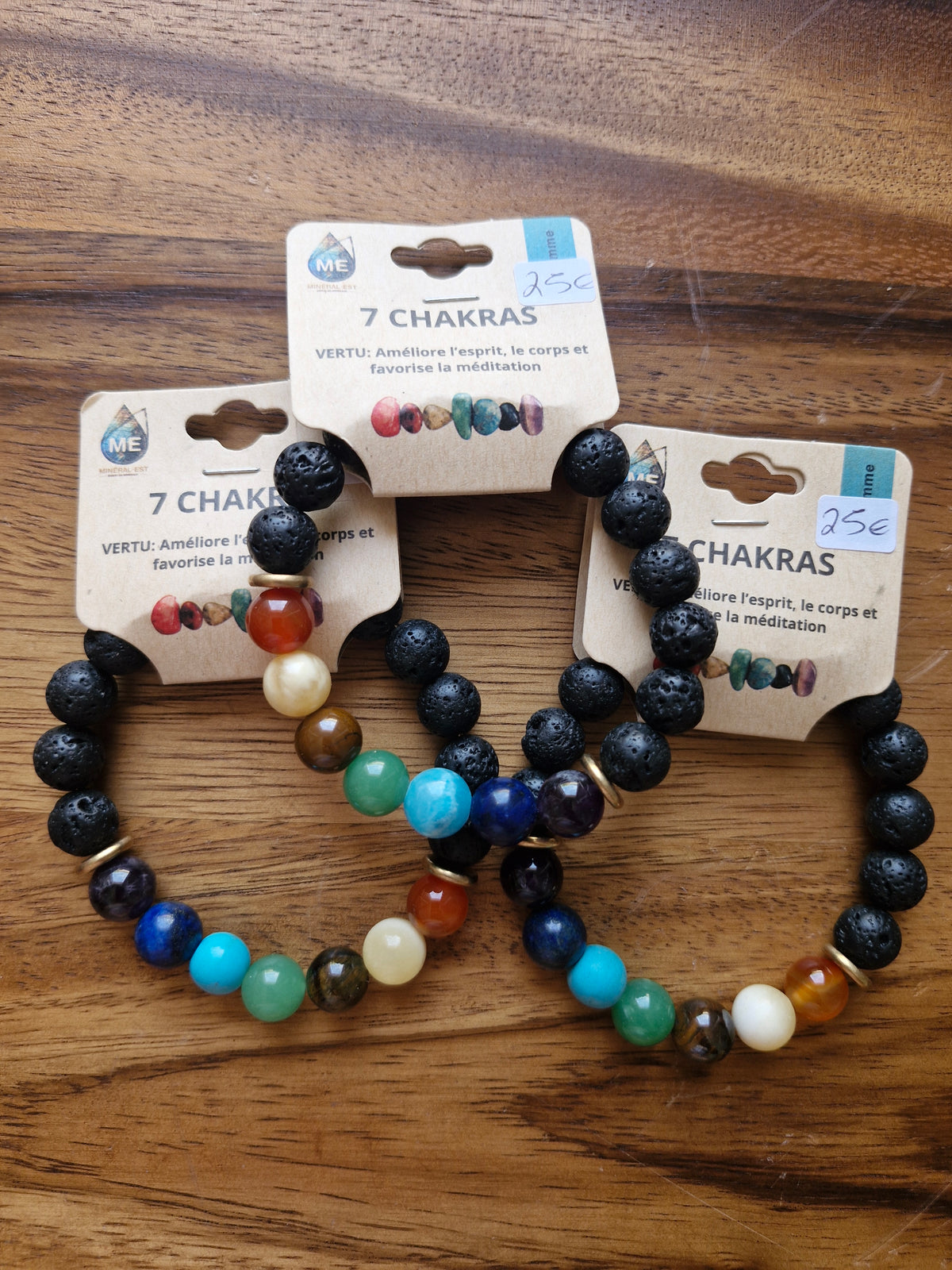 Bracelet homme 7 chakras