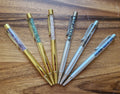 Stylo bille qualitatif avec minéraux